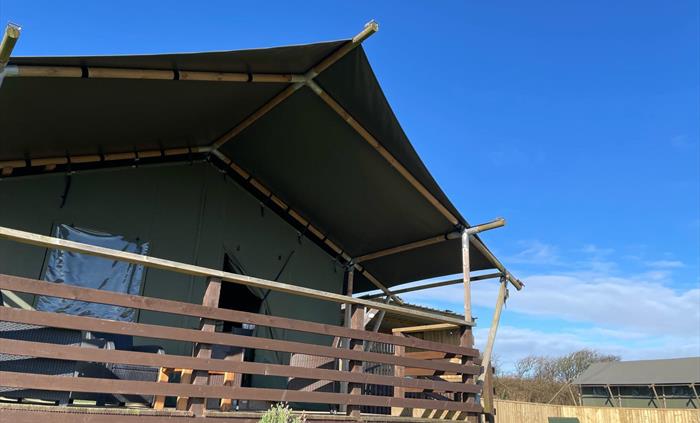 Exterior Glamping Tent Burry Holmes